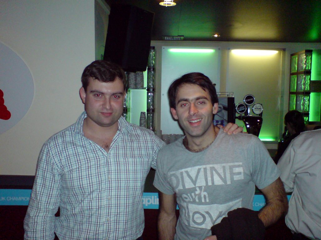 Akis and Ronnie O'Sullivan