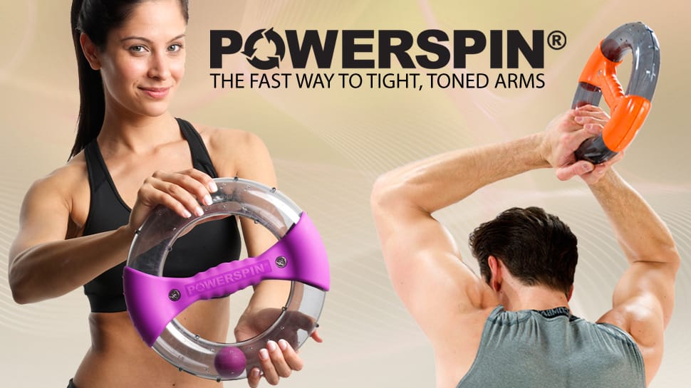 Powerspin isometric exercise device