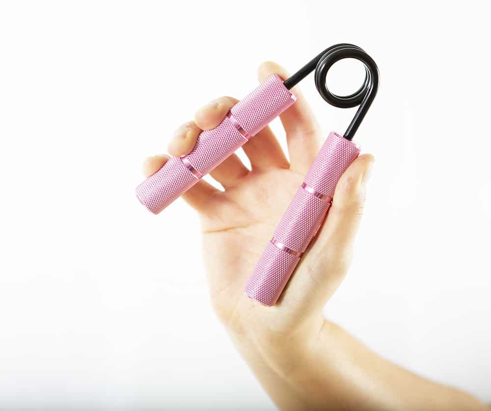 Pink Gripper in Hand