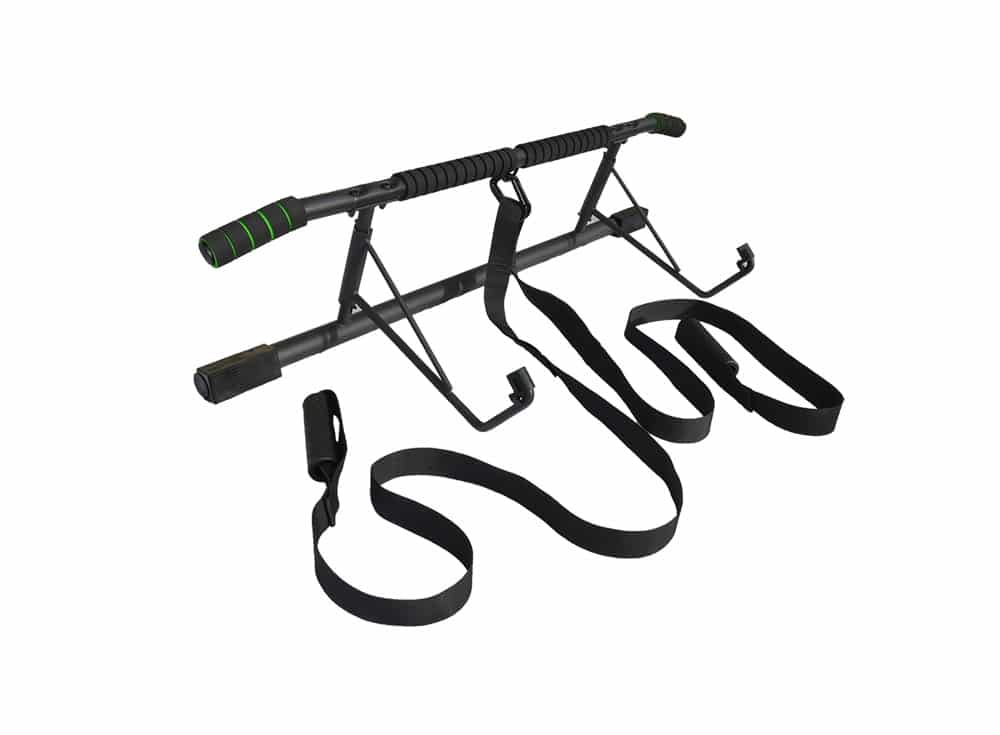 door pull up bar with suspension straps